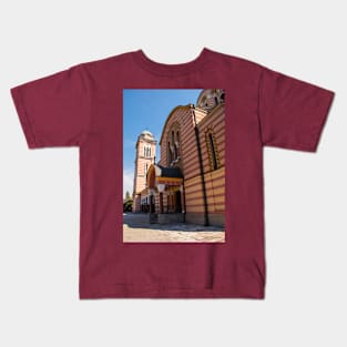 Holy Trinity Orthodox Church in Banja Luka, Bosnia Kids T-Shirt